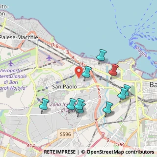 Mappa Viale Giuseppe Degennaro, 70123 Bari BA, Italia (2.23273)
