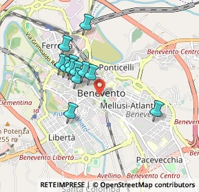 Mappa 82100 Benevento BN, Italia (0.82167)