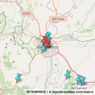 Mappa 82100 Benevento BN, Italia (3.51167)