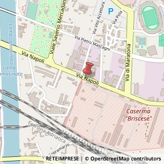 Mappa Via Napoli, 332, 70132 Bari, Bari (Puglia)