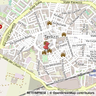 Mappa Corso Dante Alighieri, 59-61-63, 70038 Terlizzi, Bari (Puglia)