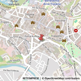 Mappa Via dei Mulini, 24, 82100 Benevento, Benevento (Campania)