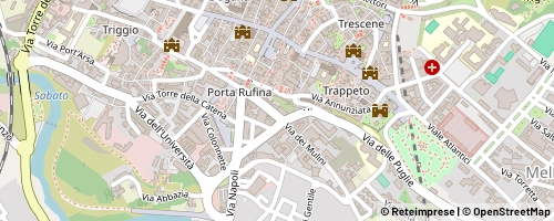 Mappa Benevento