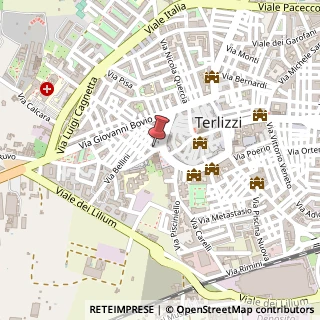 Mappa Largo Plebiscito, 25-27, 70038 Terlizzi, Bari (Puglia)