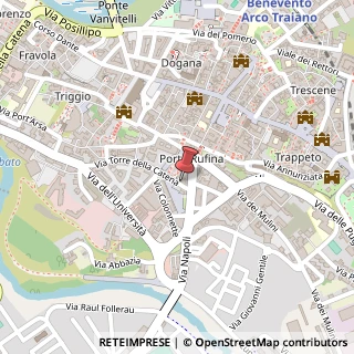 Mappa Via Torre della Catena, 10, 82100 Benevento, Benevento (Campania)