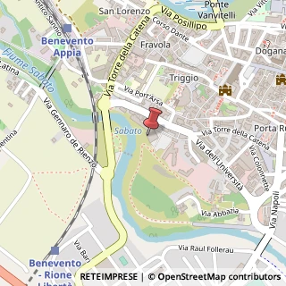 Mappa Piazzale Catullo, 3, 82100 Benevento, Benevento (Campania)