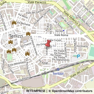 Mappa Via Tripoli, 13/F, 70038 Terlizzi, Bari (Puglia)