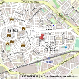 Mappa Via Tripoli, 25, 70038 Terlizzi, Bari (Puglia)