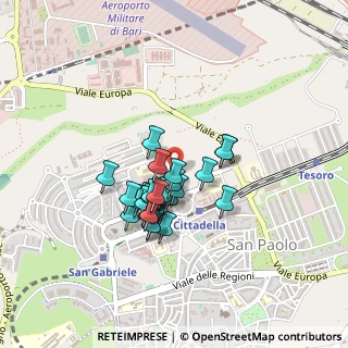 Mappa Via Castelluccio, 70132 Bari BA, Italia (0.34138)