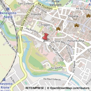 Mappa Via Torre della Catena, 107, 82100 Benevento, Benevento (Campania)