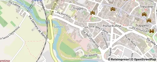 Mappa Benevento