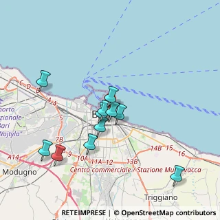Mappa Via Fragigena, 70122 Bari BA, Italia (3.69909)