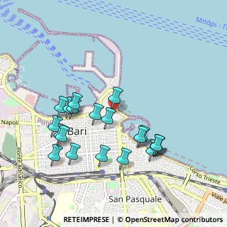 Mappa Strada dei Gesuiti, 70122 Bari BA, Italia (1.035)