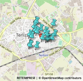 Mappa Piazza Pio XII, 70026 Terlizzi BA, Italia (0.251)