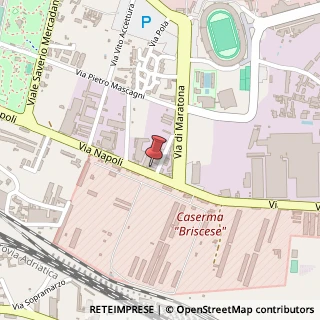 Mappa Via Napoli, 353, 70132 Bari, Bari (Puglia)