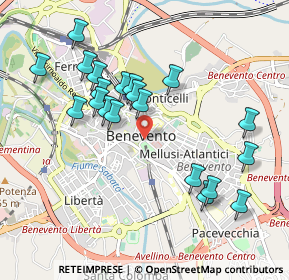 Mappa Piazza Castello n°, 82100 Benevento BN, Italia (1.0265)