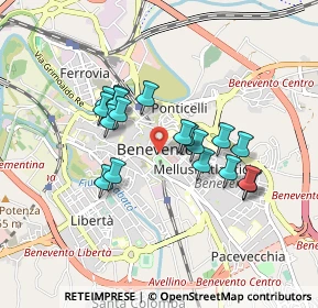 Mappa Piazza Castello n°, 82100 Benevento BN, Italia (0.77278)