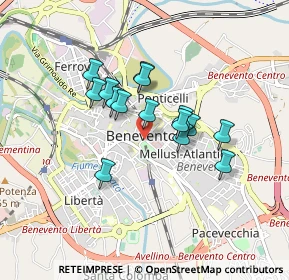 Mappa Piazza Castello n°, 82100 Benevento BN, Italia (0.70333)