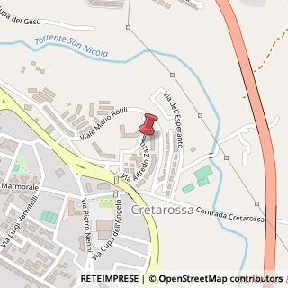 Mappa Via Alfredo Zazo, 6, 82100 Benevento, Benevento (Campania)