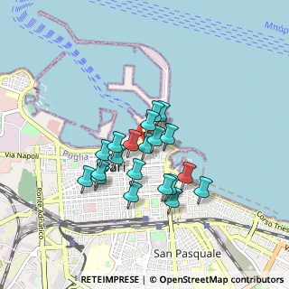 Mappa Piazza dell'Odegitria, 70122 Bari BA, Italia (0.7205)
