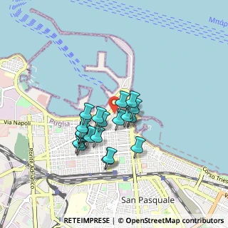 Mappa Piazza dell'Odegitria, 70122 Bari BA, Italia (0.723)