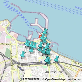 Mappa Piazza dell'Odegitria, 70122 Bari BA, Italia (0.8745)