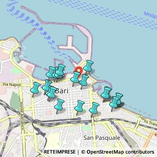 Mappa Piazza dell'Odegitria, 70122 Bari BA, Italia (0.9835)