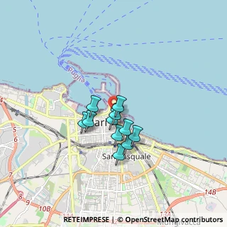 Mappa Strada Arco Meraviglia, 70122 Bari BA, Italia (1.21364)