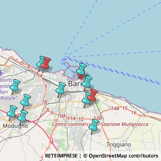 Mappa Strada Filioli, 70122 Bari BA, Italia (5.0125)