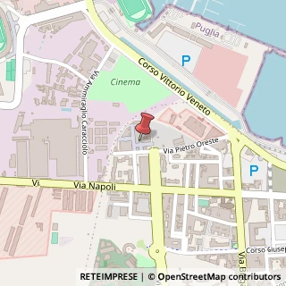 Mappa Via Pietro Oreste, 45, 70123 Bari, Bari (Puglia)