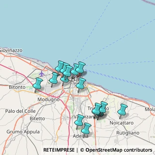 Mappa Marconi, 70122 Bari BA, Italia (7.84706)