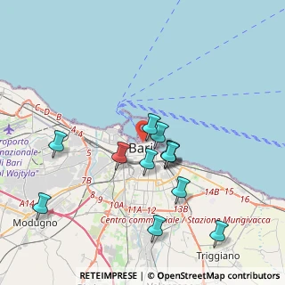Mappa Marconi, 70122 Bari BA, Italia (3.88333)