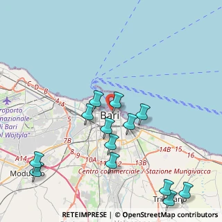 Mappa Molo Pizzoli, 70122 Bari BA, Italia (5.06846)