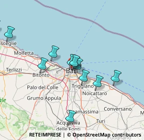Mappa Corso de Tullio Palazzina PIF c, 70122 Bari BA, Italia (16.31923)
