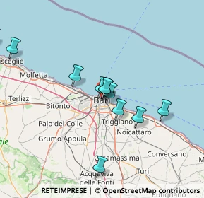 Mappa Corso de Tullio Palazzina PIF c, 70122 Bari BA, Italia (16.43917)