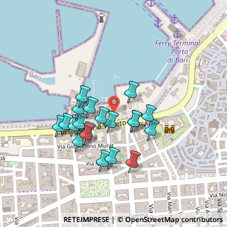 Mappa Corso A. de Tullio 1 Porto di Bari, 70126 Bari BA (0.2085)