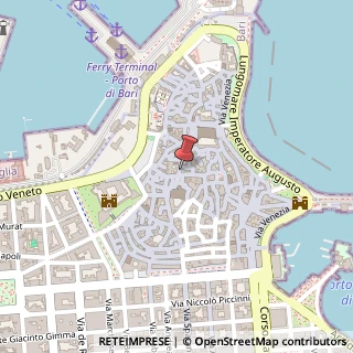 Mappa Strada del Carmine, 43, 70122 Bari, Bari (Puglia)