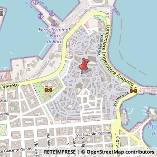 Mappa Vico del Carmine, 11, 70122 Bari, Bari (Puglia)