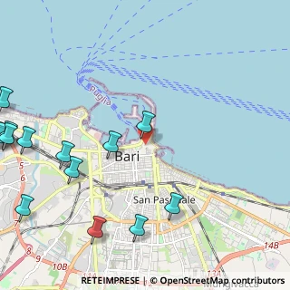 Mappa Arco del Carmine, 70122 Bari BA, Italia (3.44143)