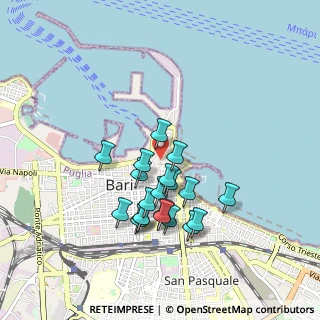 Mappa Arco del Carmine, 70122 Bari BA, Italia (0.851)