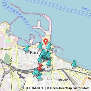 Mappa Strada Tancredi, 70122 Bari BA (1.05294)