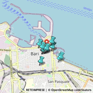 Mappa Strada Caratore del Carmine, 70121 Bari BA (0.493)