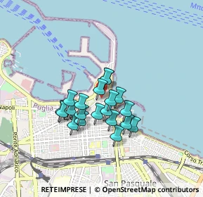 Mappa Strada Tancredi, 70122 Bari BA (0.6605)
