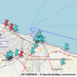 Mappa Arco del Carmine, 70122 Bari BA, Italia (5.7855)
