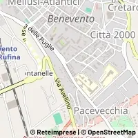 Mapa Benevento