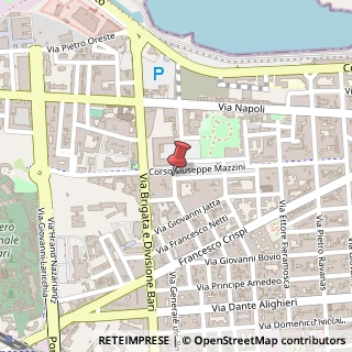 Mappa Via Michele Mirenghi,  58, 70123 Bari, Bari (Puglia)