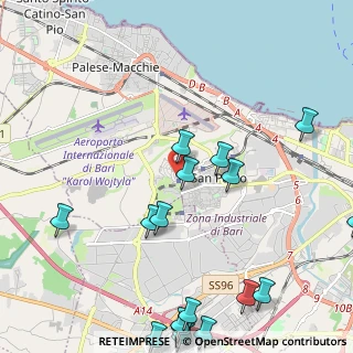 Mappa Via Massa Carlo, 70132 Bari BA, Italia (3.21333)