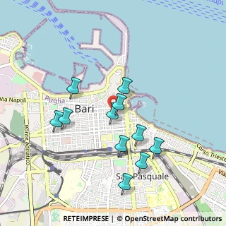 Mappa Via Abate Gimma, 70121 Bari BA, Italia (0.90909)