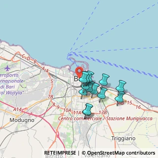 Mappa Via Crispi n. 5 c, 70122 Bari BA, Italia (2.99462)