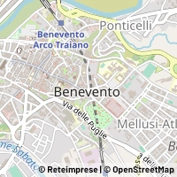 Kaart Benevento
